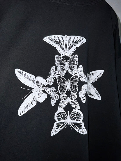 GAMBLING Faith Butterflies L/S Tee