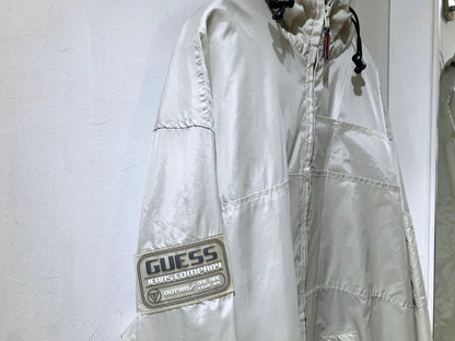 "GUESS" 00s Design Nylon Hoodie JKT