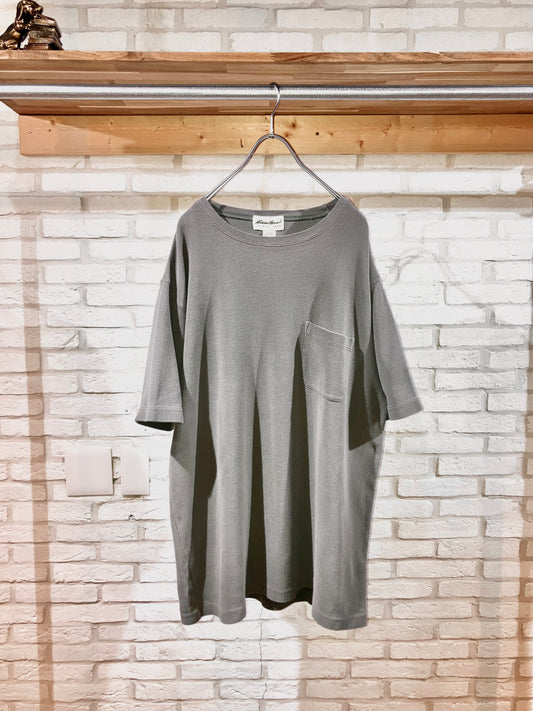 "Eddie Bauer" 00s Kanoko Fabric Pocket Tee