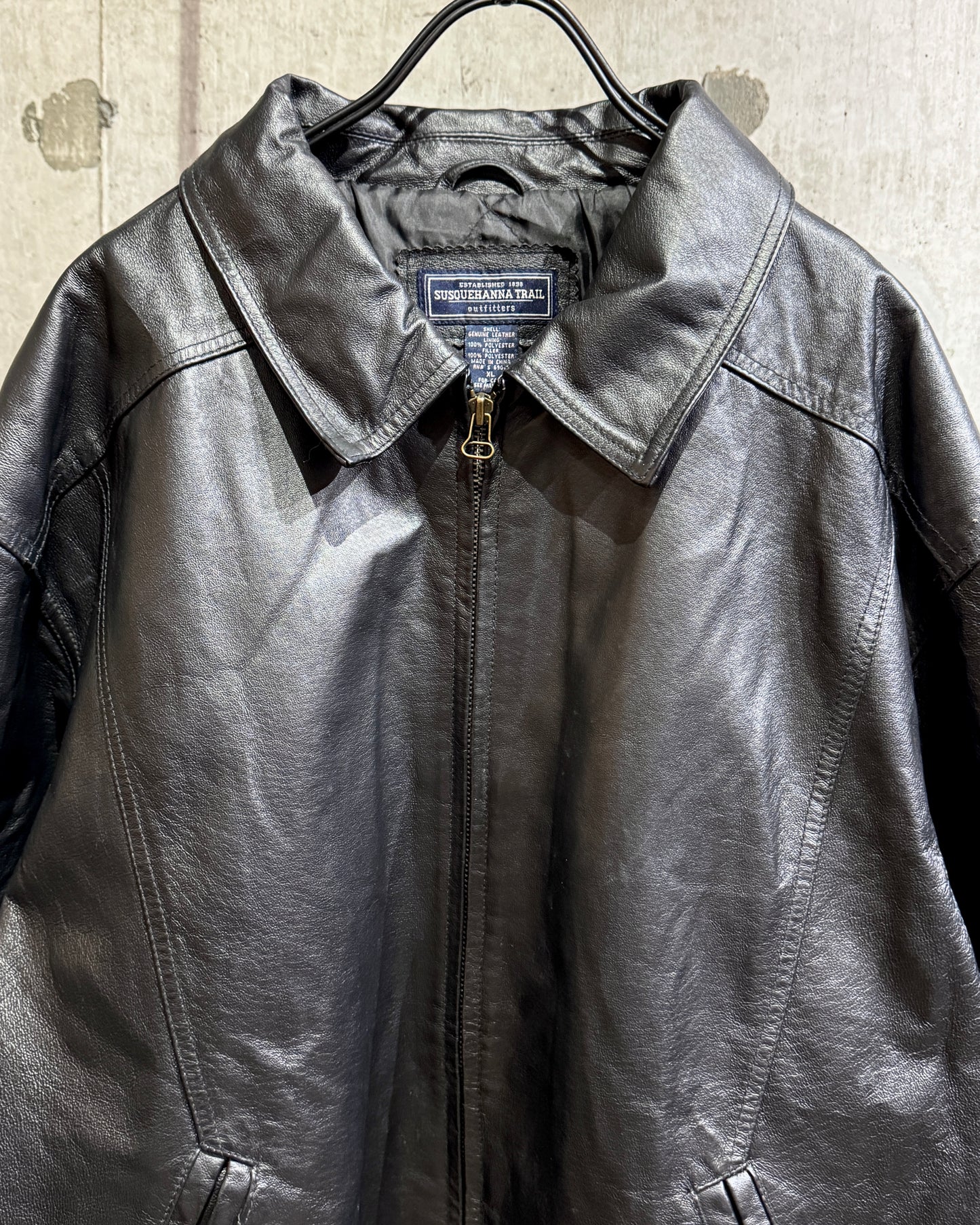 Old SUSQUEHANNA TRAIL Leather Jacket