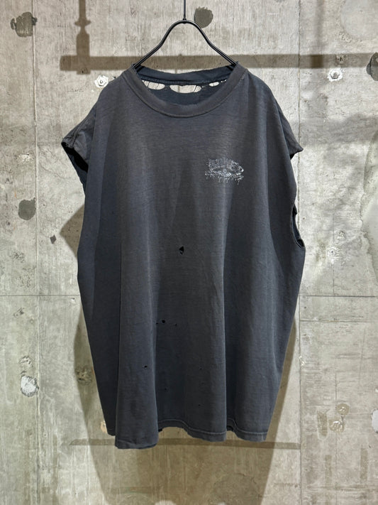 Damage Sleeveless Shirt