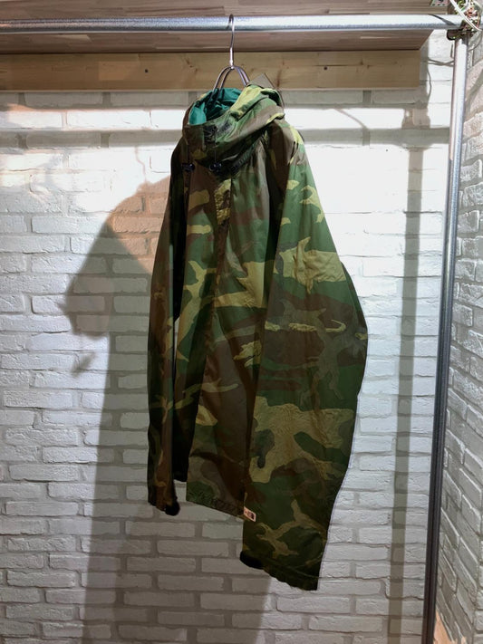 Brown Tag "TNF" Vintage Camo GORE-TEX Hoodie