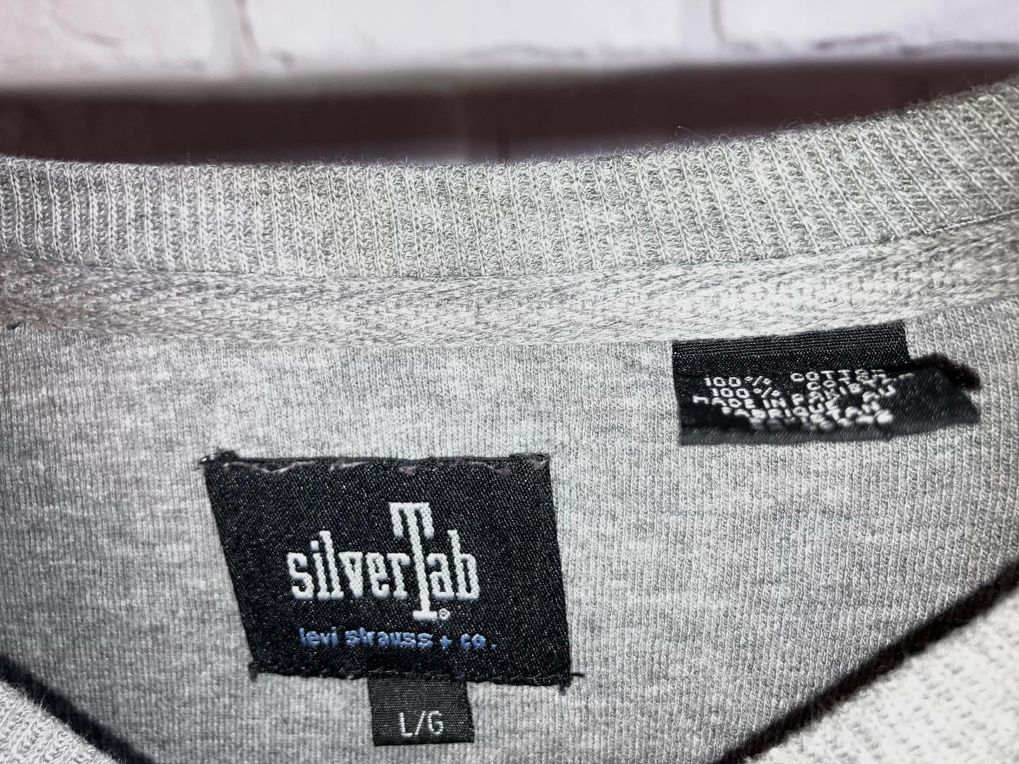 "SilverTab" Old Relax Fits Light Ribbed Fabric