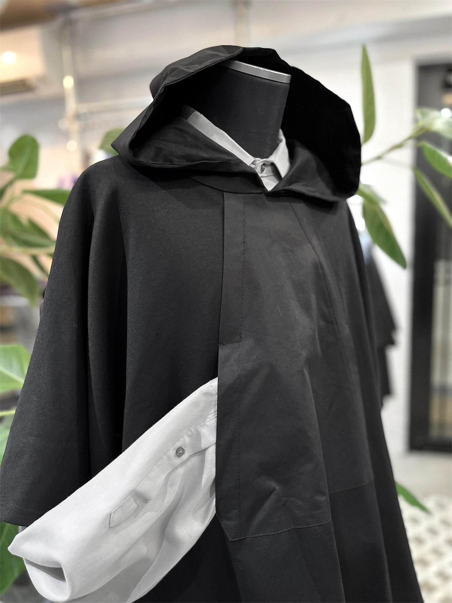 Design poncho pullover shirt