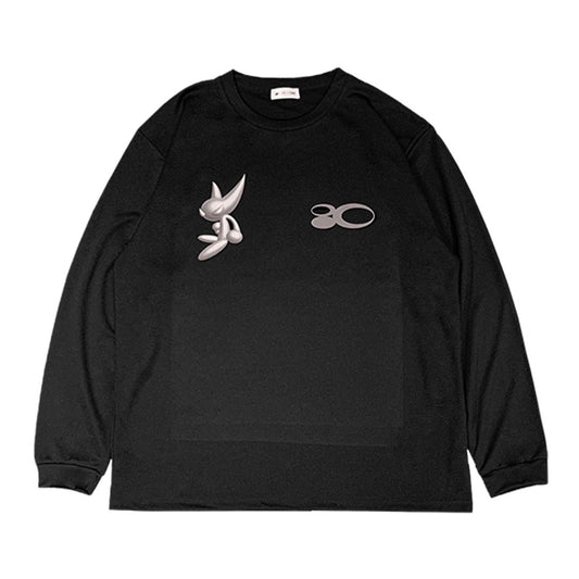 PE.°CORE JERSEY LS TEE (BLACK)