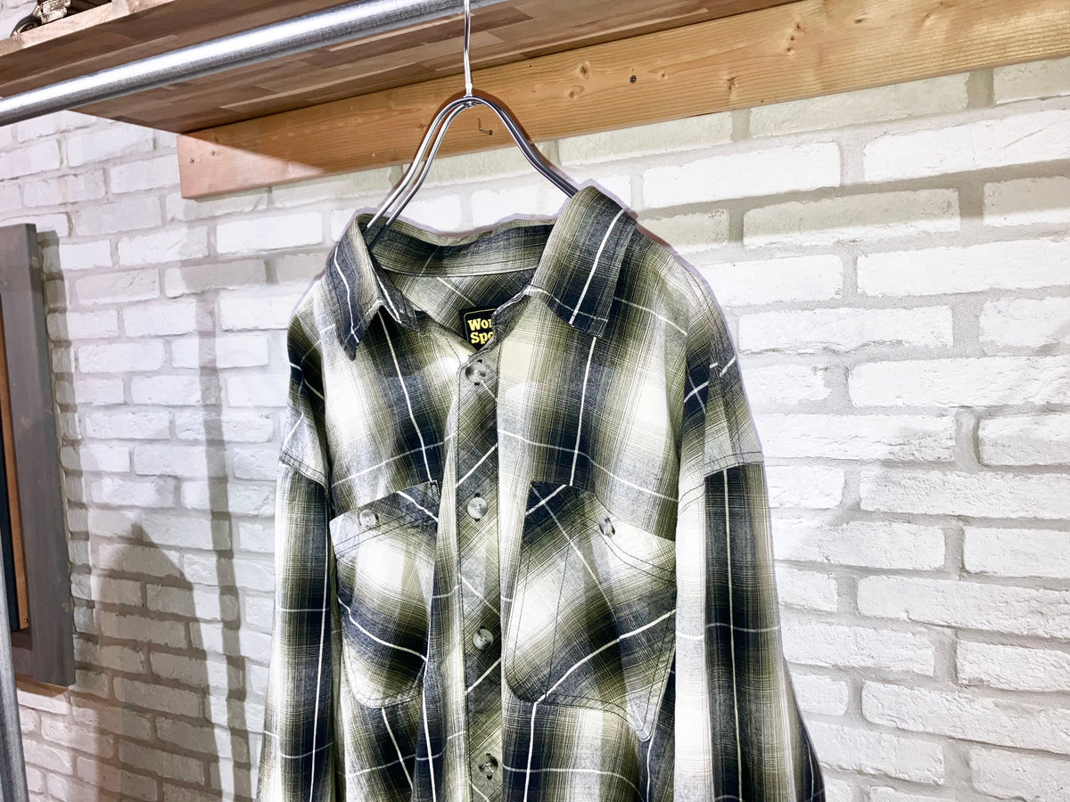 00s Ombre Check Shirt