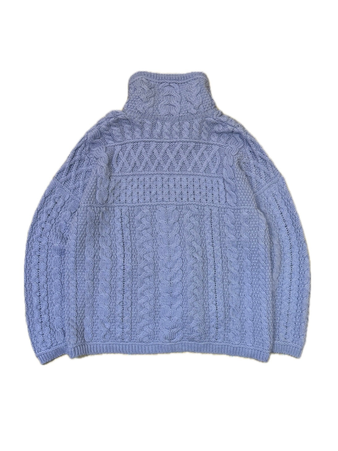 Aran Crafts Merino Wool Zip-up Cardigan