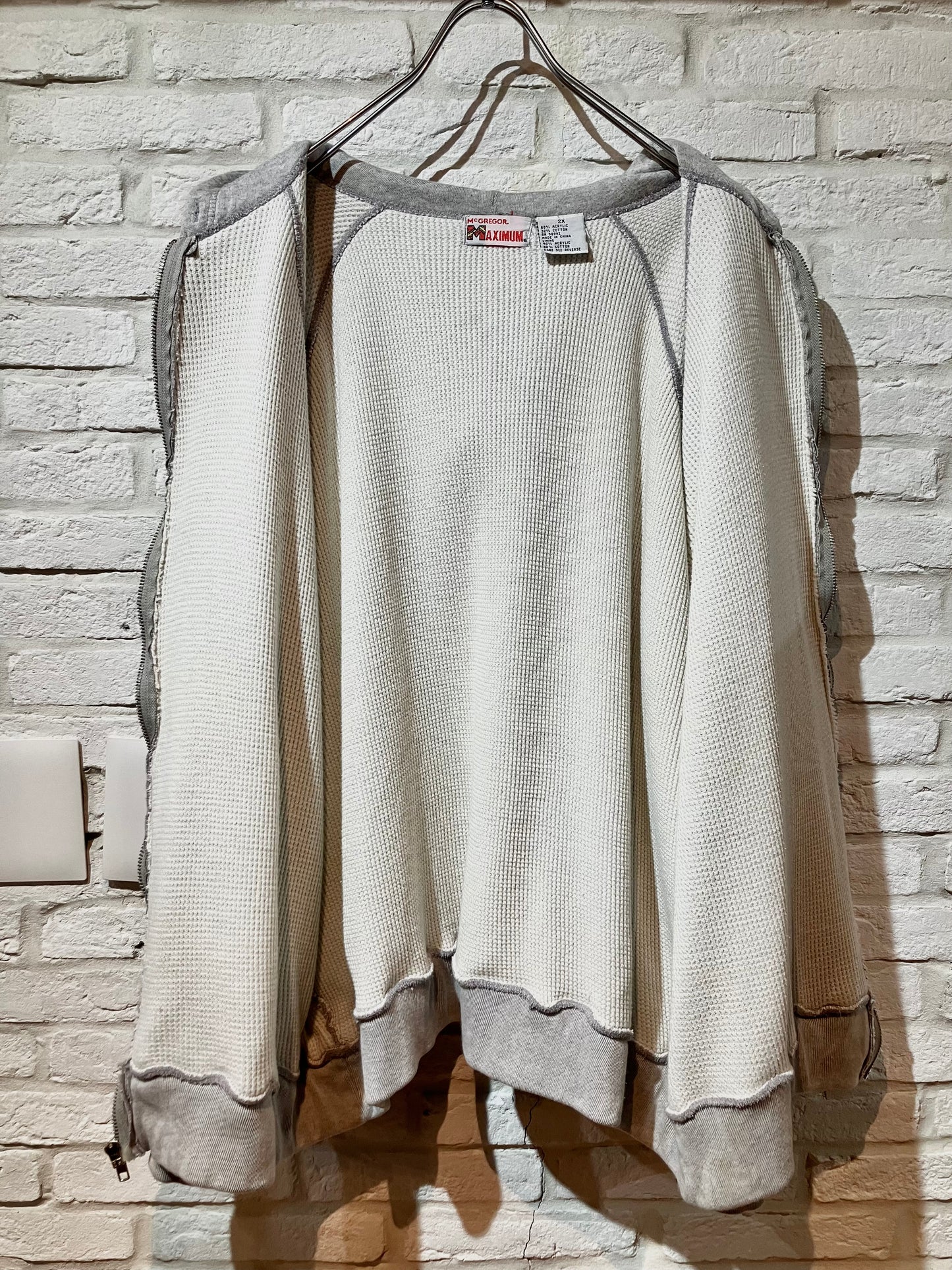 "Mc GREGOR" Old Wide&Short W Fice Hoodie