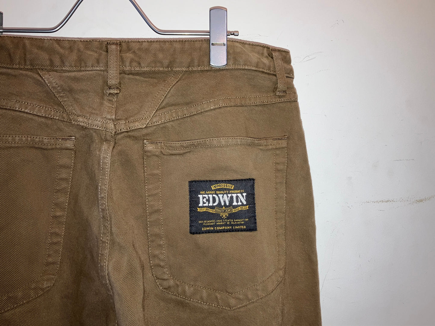 "EDWIN" Old Design Color Pants