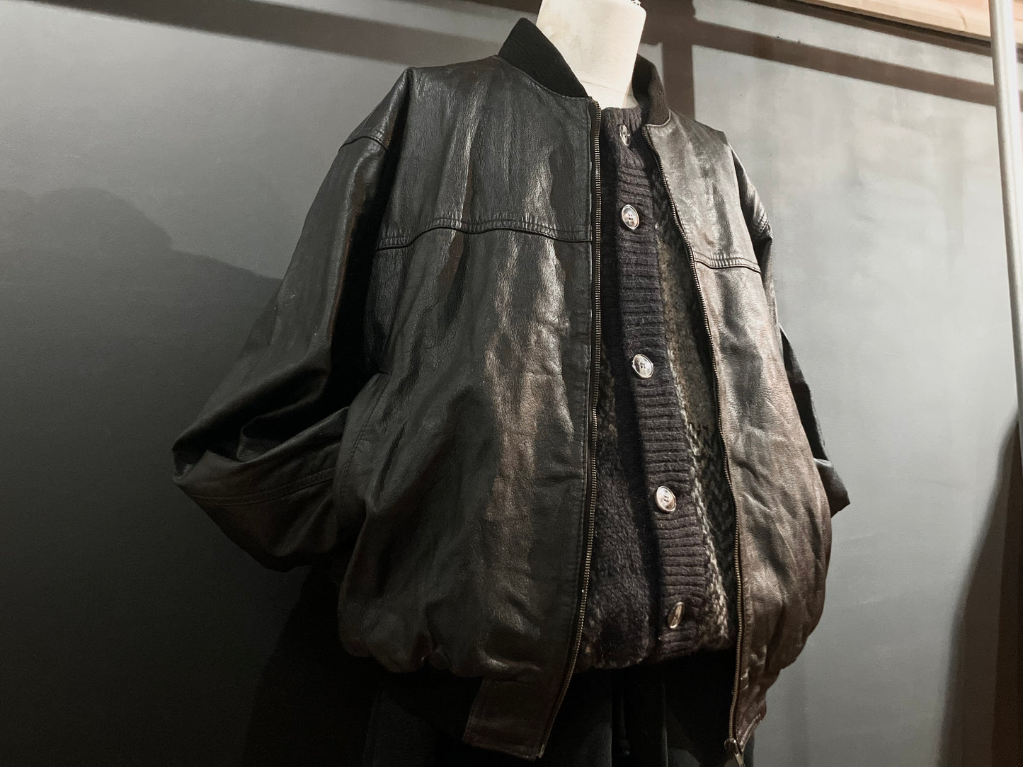 Old Leather Bomber JKT