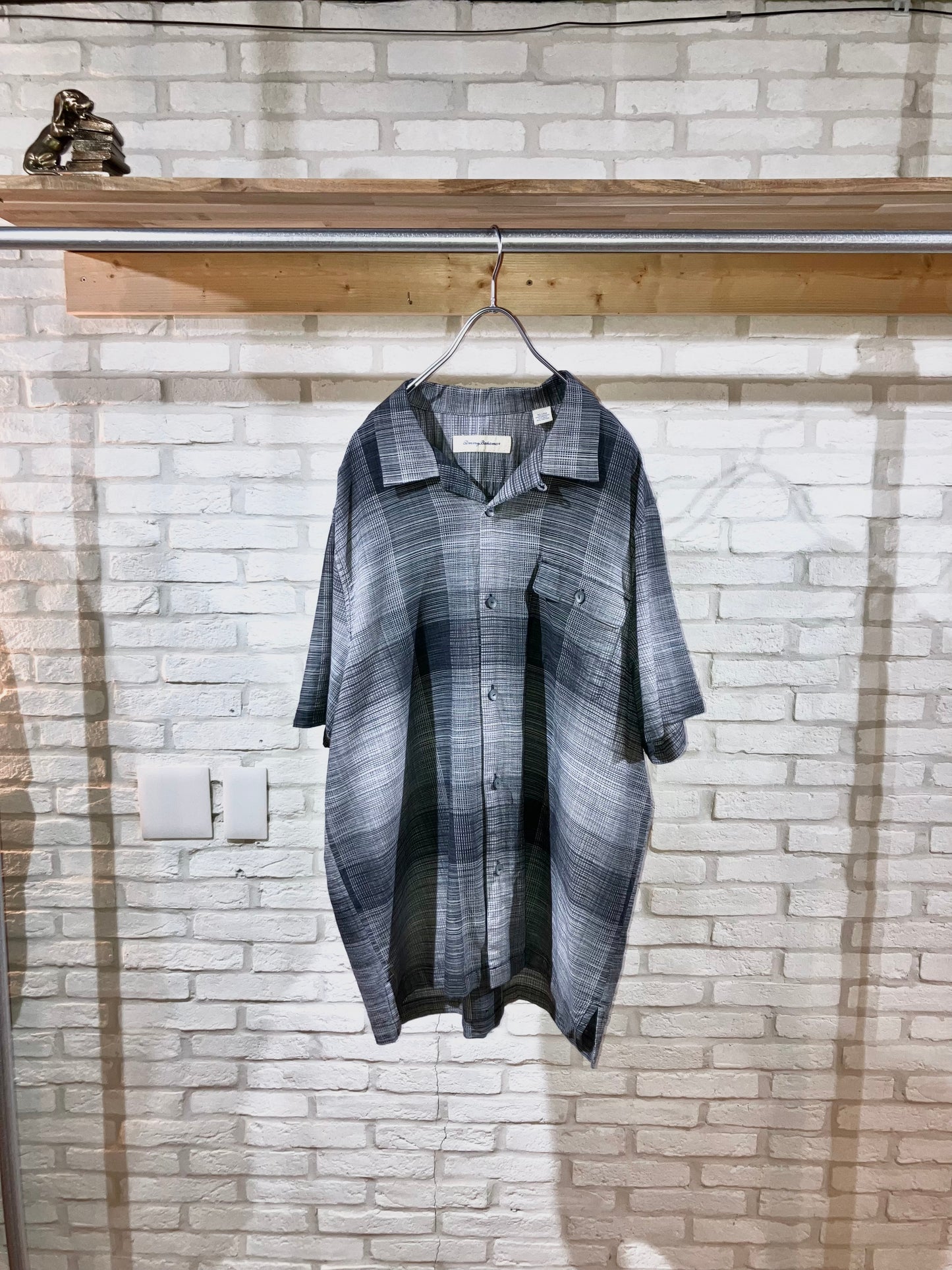 "Tommy Bahama" Old Silk&Cotton Check Shirt