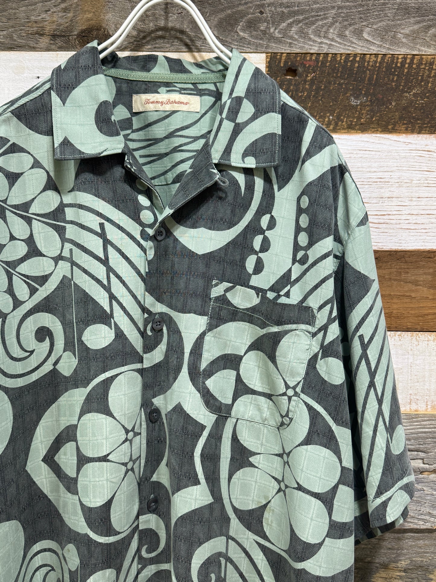 Tommy Bahama Floral Silk Shirt