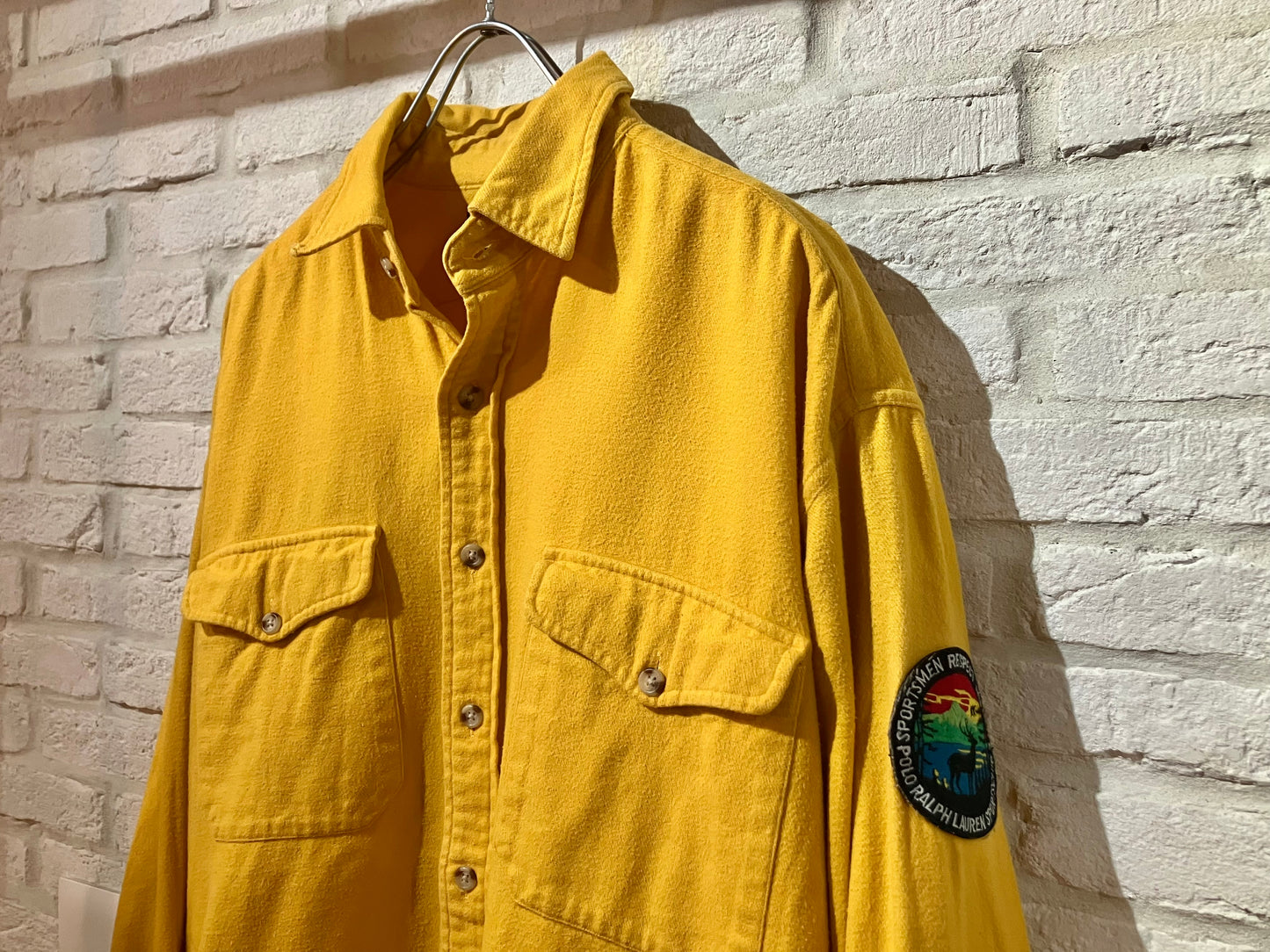 "Polo by Ralph Lauren" Old Color Flannel Shirt