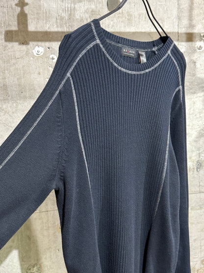 00s Axess Stitch Design Sweater