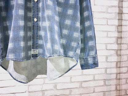 "Levi's" Old Printed Check Shirt