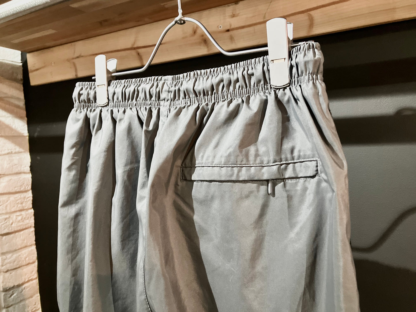 "NIKE" 00s Design Nylon Pants