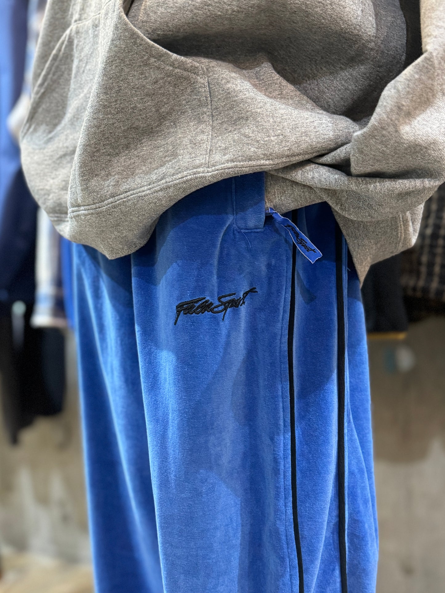 00s FUBU Velour Track Pants
