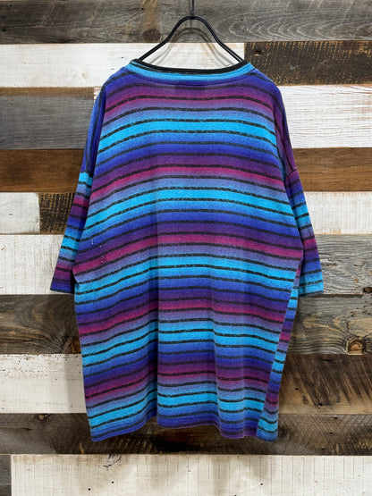 90s Gradation Striped Tee