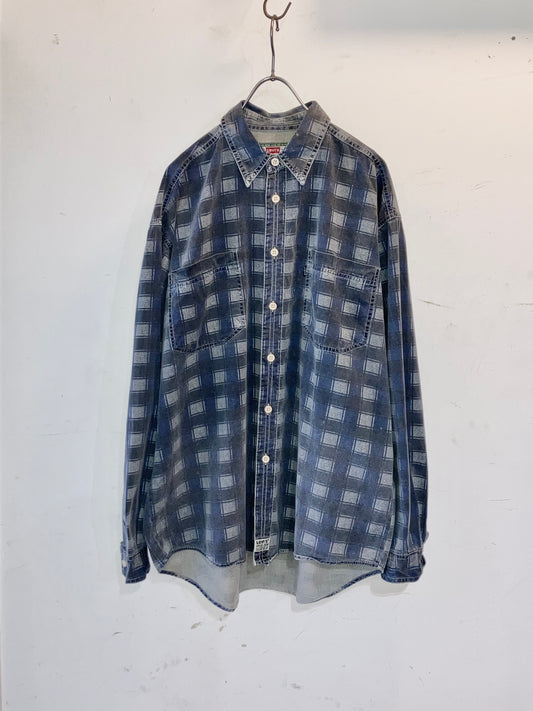 "Levi's" Old Printed Check Shirt