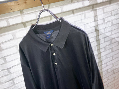 "BROOKS BROTHERS" 00s High Gauge Cotton Polo Shirt