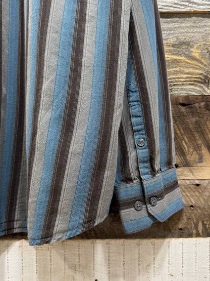 Old AXIST Striped Cotton Shirt