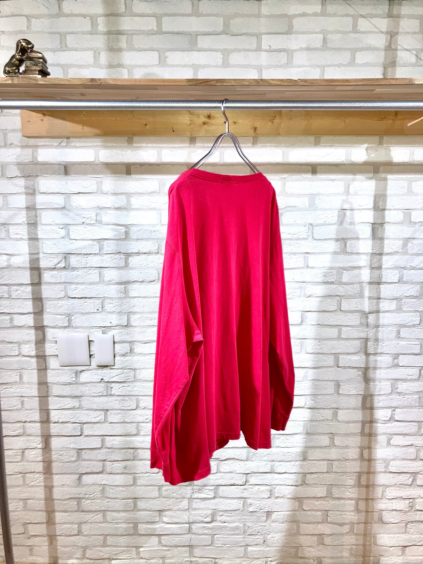 "LANDS'END" Old Oversized LS Tee