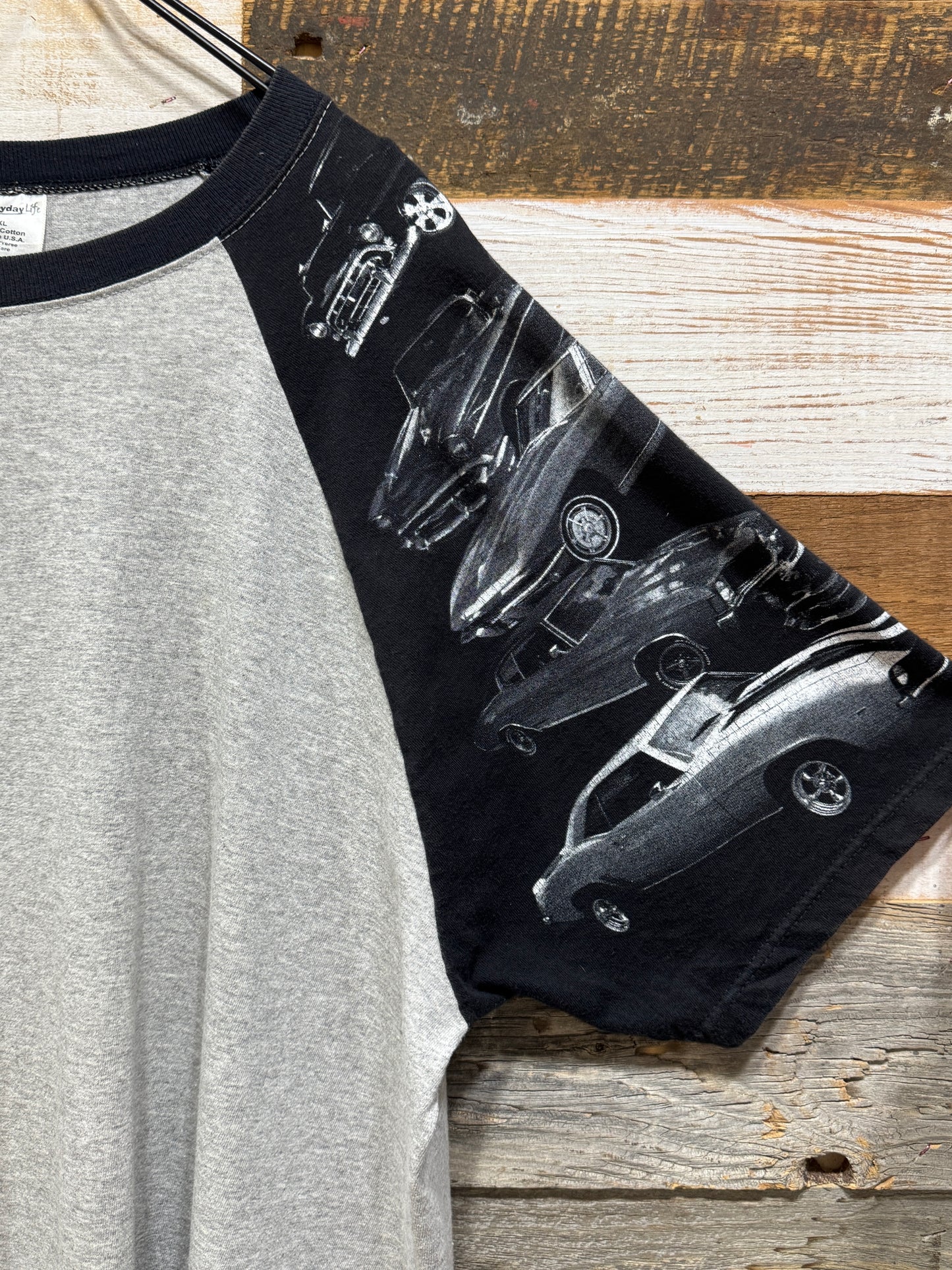 Raglan Classic Car Graphic Tee