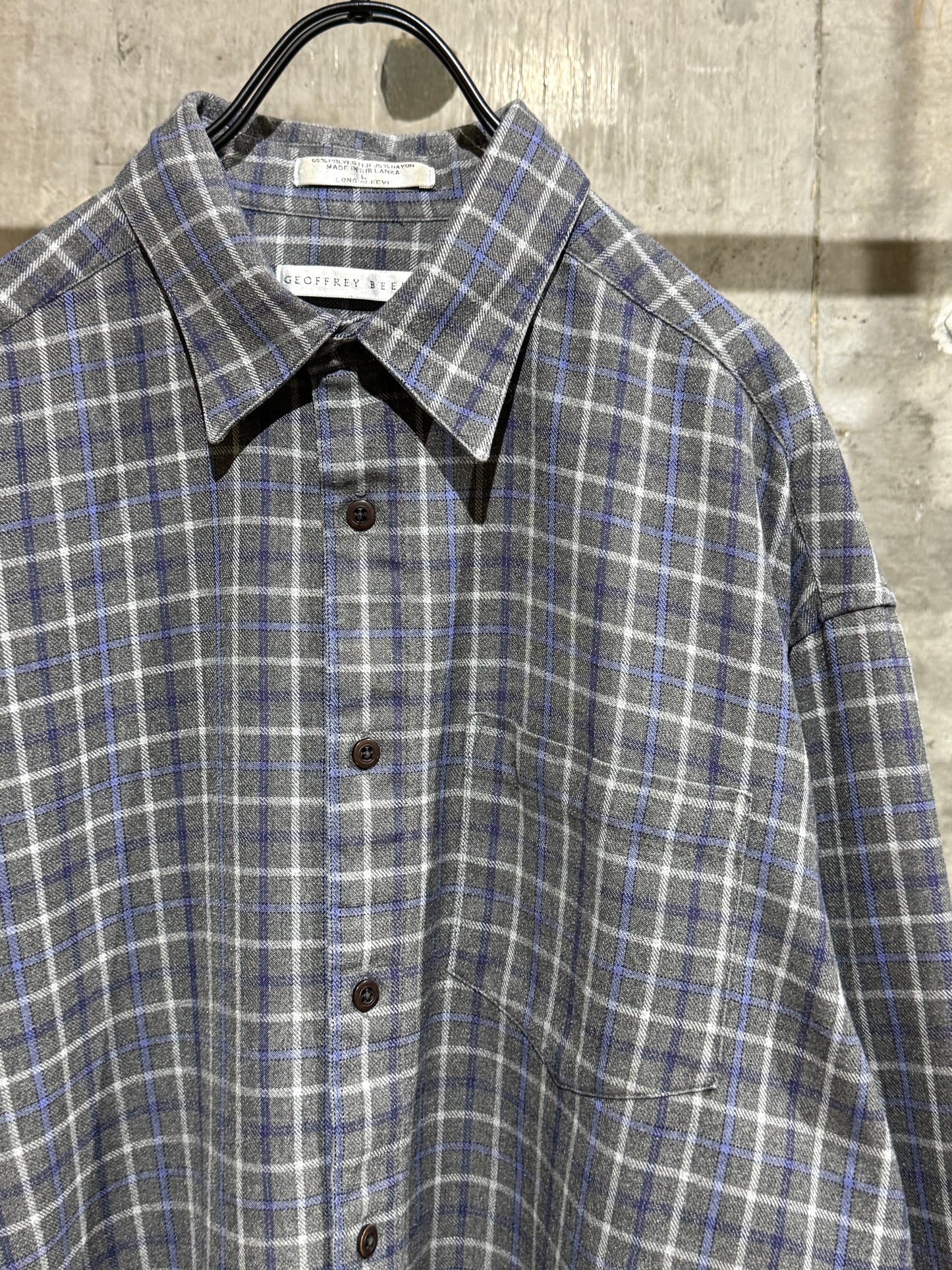Geoffrey Beene Plaid Shirt