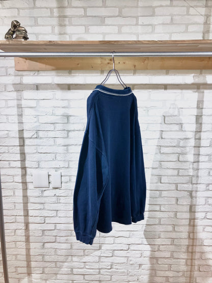 "BIG DOGS" 00s Oversized Polo Shirt