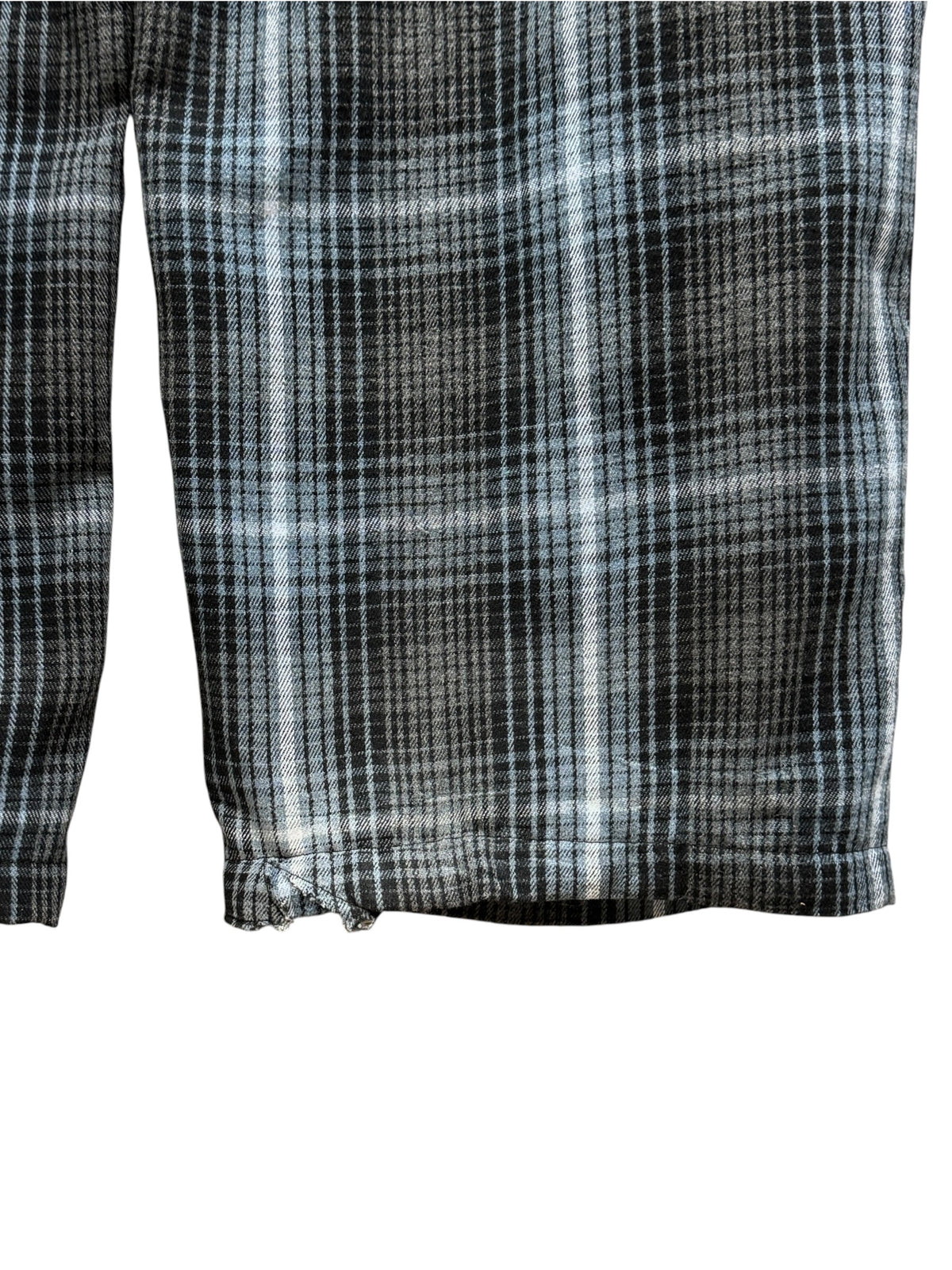 Old Plaid Wide EZ Pants
