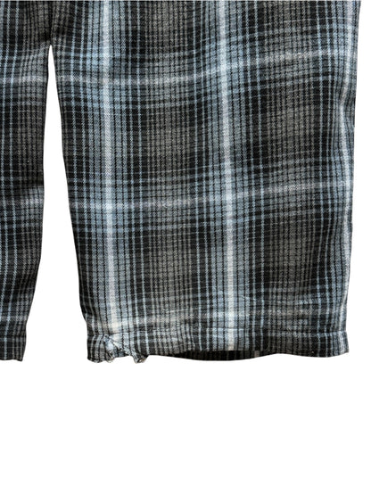 Old Plaid Wide EZ Pants