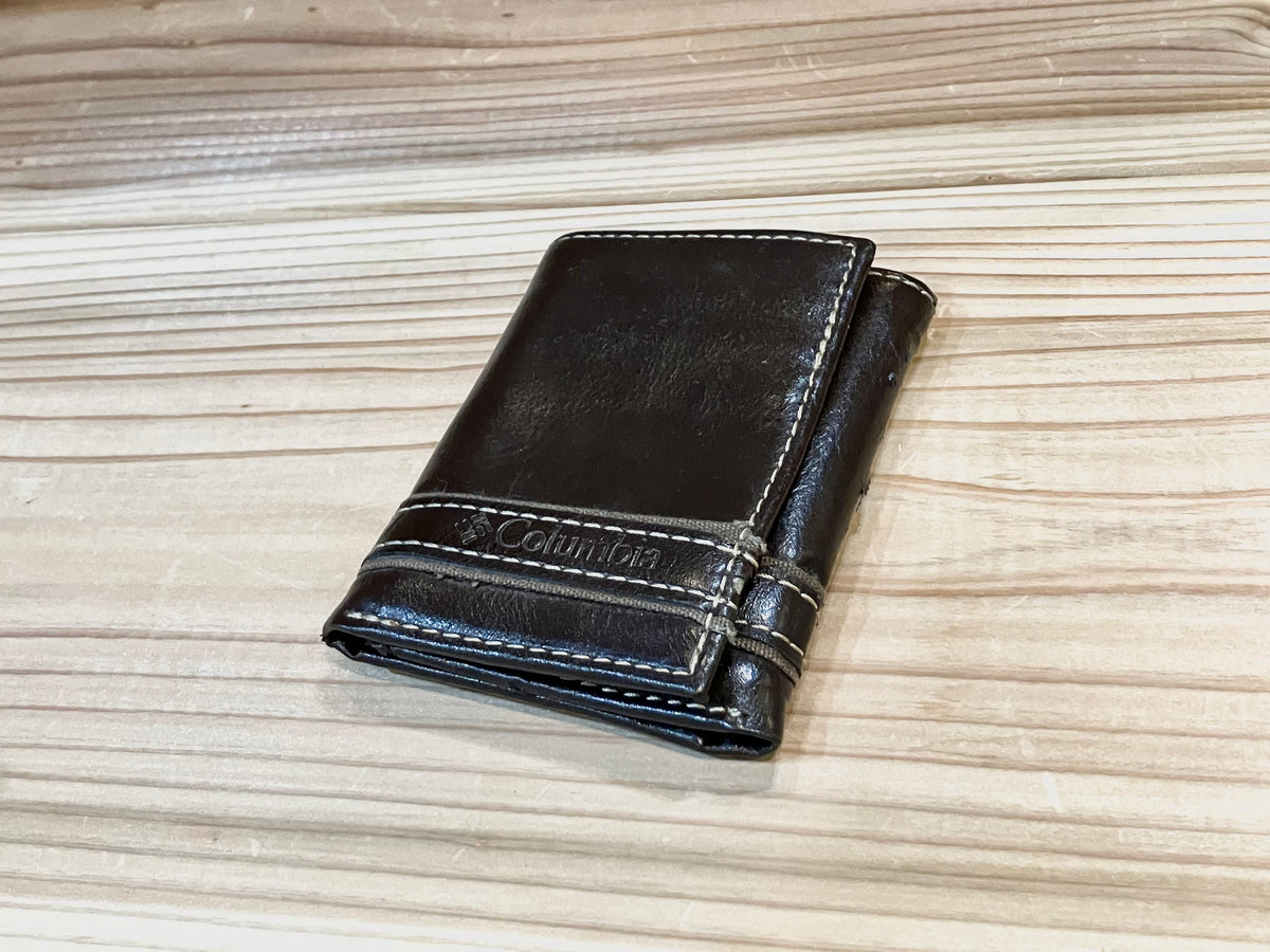 "Columbia" 00s Leather Card Case