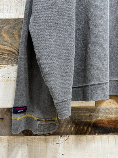 00s Tommy Jeans Knitted Boxy Hoodie
