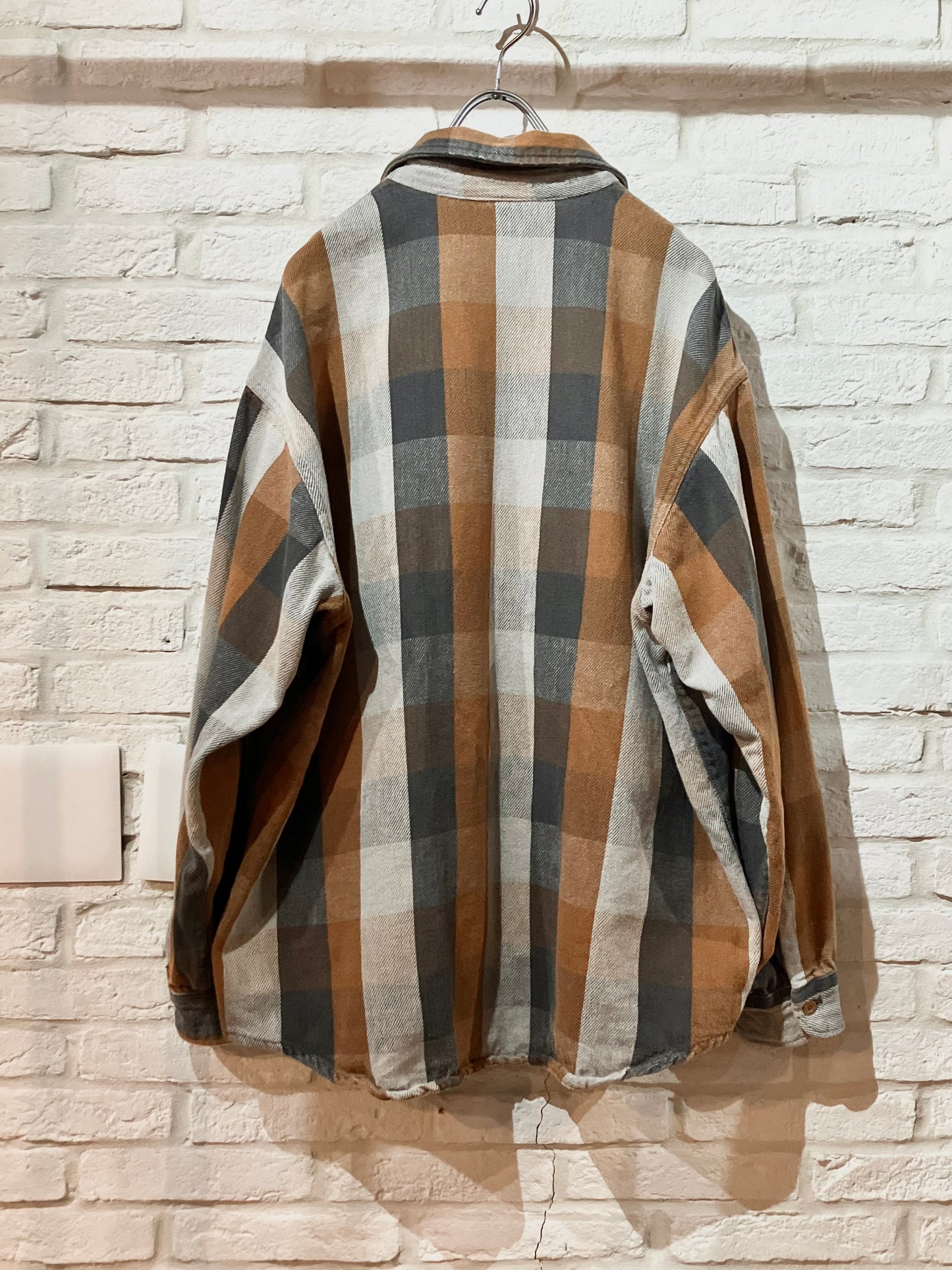 "BIG MAC" Old Check Heavy Flannel Shirt