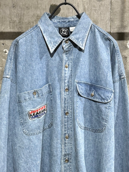 90s vintage DC Lightweight Denim Shirt
