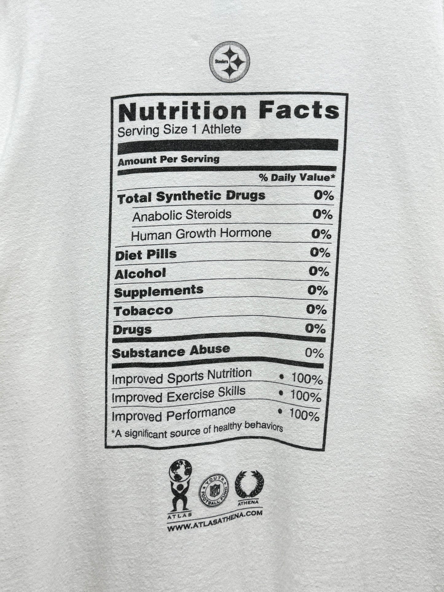 00s Nutrition Facts Tee