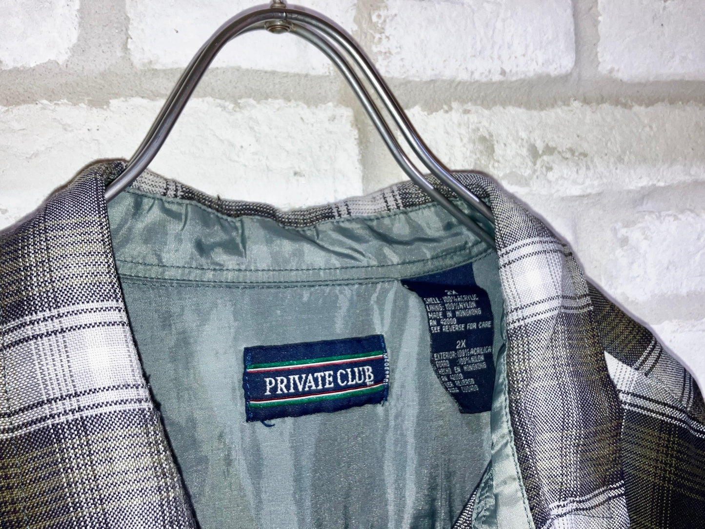 Old Oversized Shadow Check Shirt
