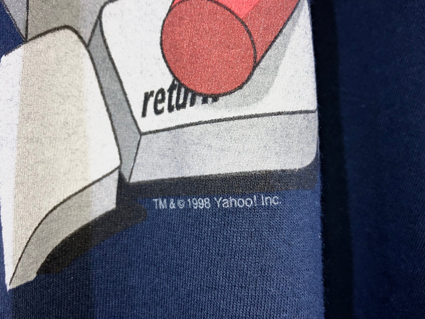 "Yahoo!" Old Printed Tee