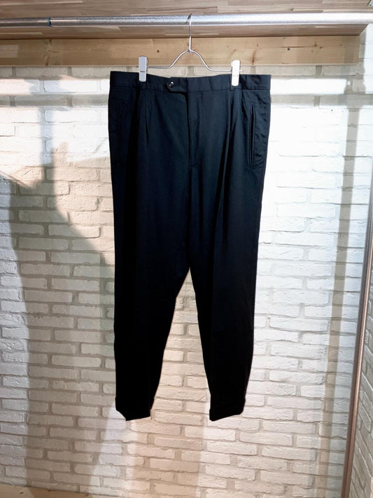 "HUGO BOSS" Old Wool Wide Slacks