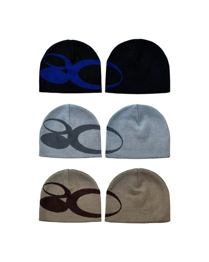 SYMBOL LOGO BEANIE (BLACK)