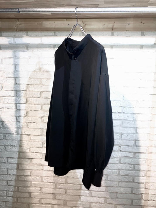 00s Oversized "Rayon Like" Poly Shirt