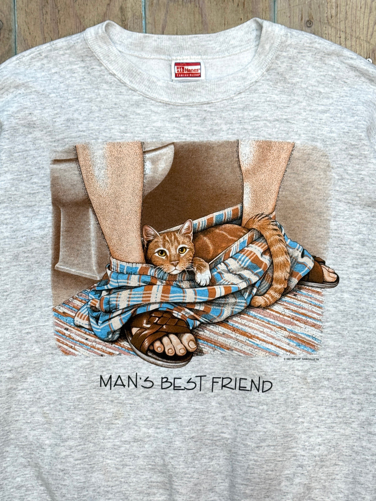 90s HEP CAT Man's Best Friend Sweatshirt
