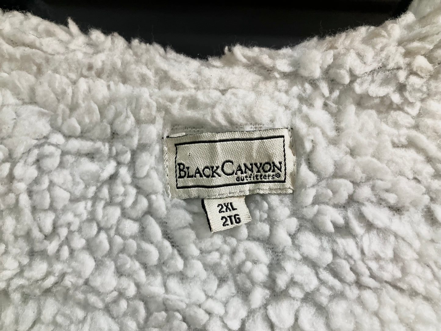 00s Oversized Design Fleece Hoodie JKT