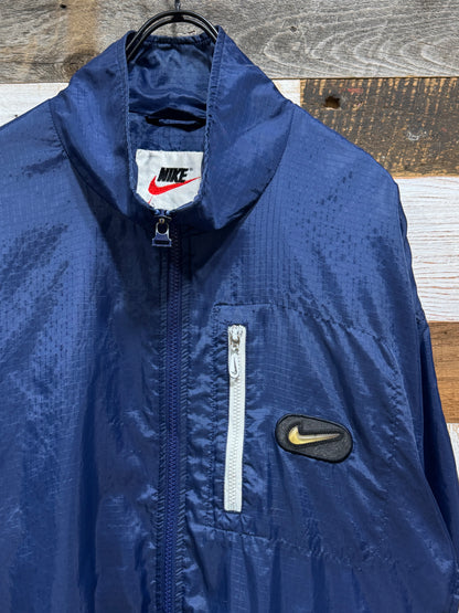 Old Nike Rip Stop Nylon Track Jacket