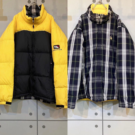 "NAUTICA" Old Design Reversible Down JKT