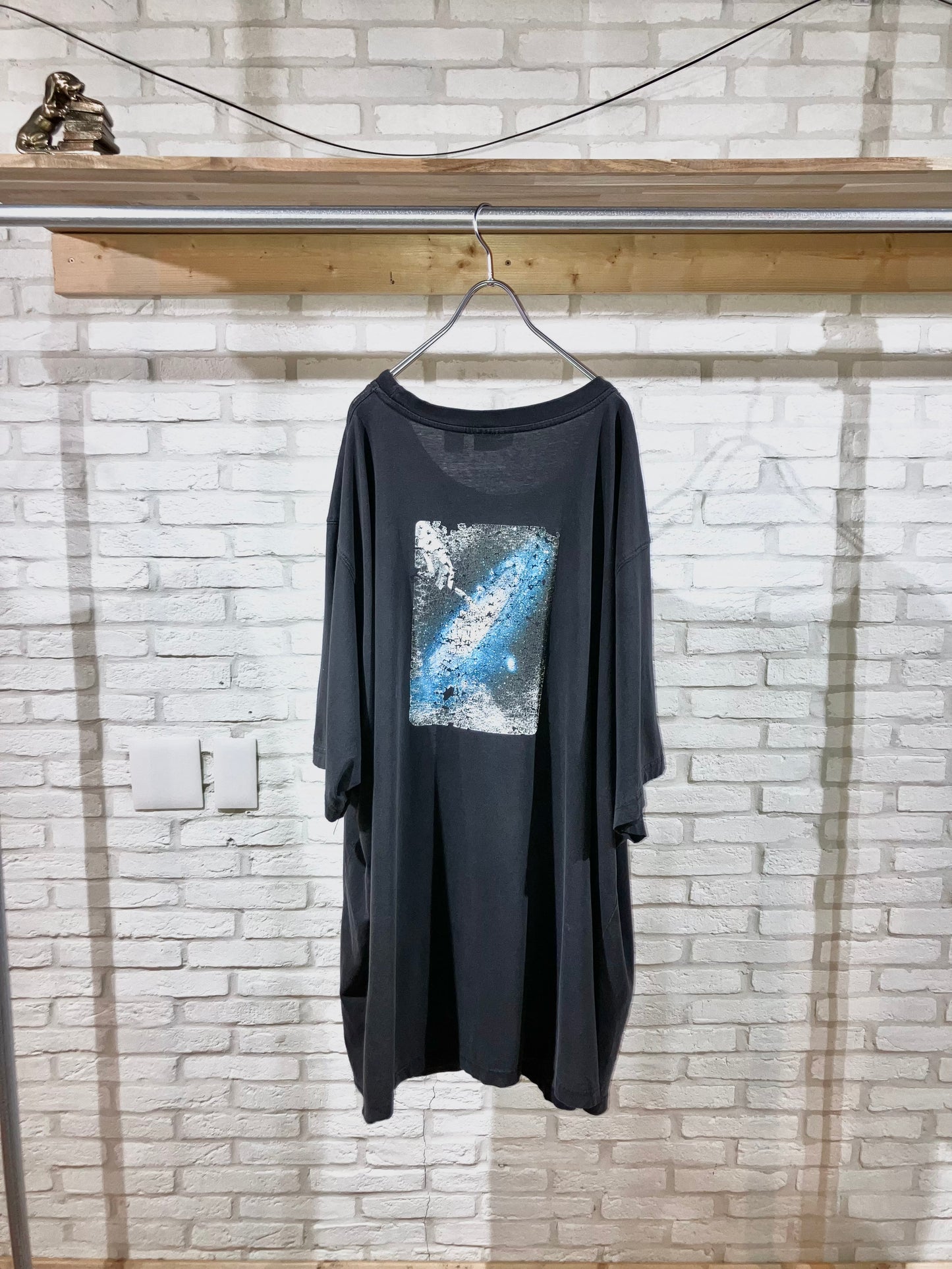 "KING SIZE" Old Super Big Pocket Printed Tee