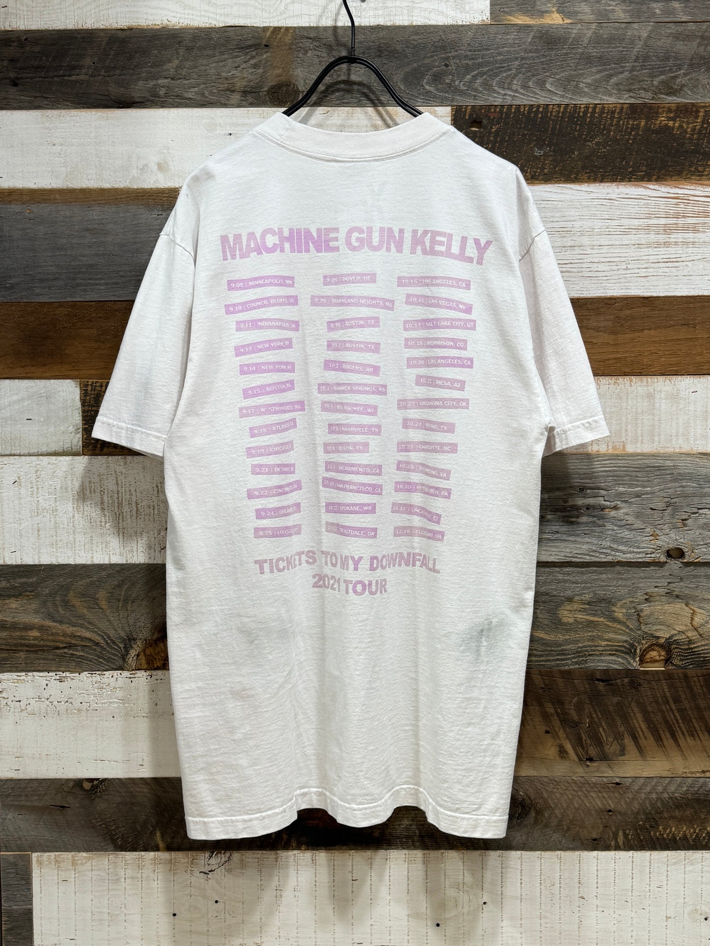 Machine Gun Kelly Tickets to My Downfall Tee