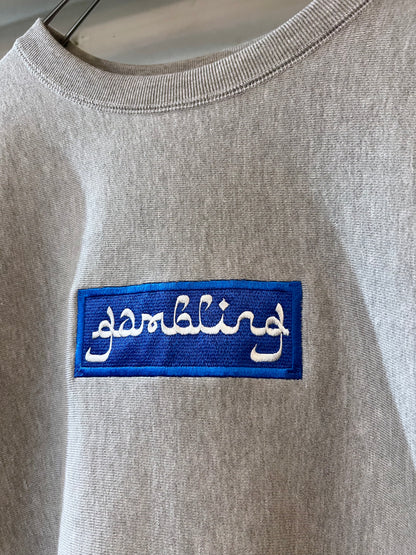 GAMBLING BOX CREWNECK ASH
