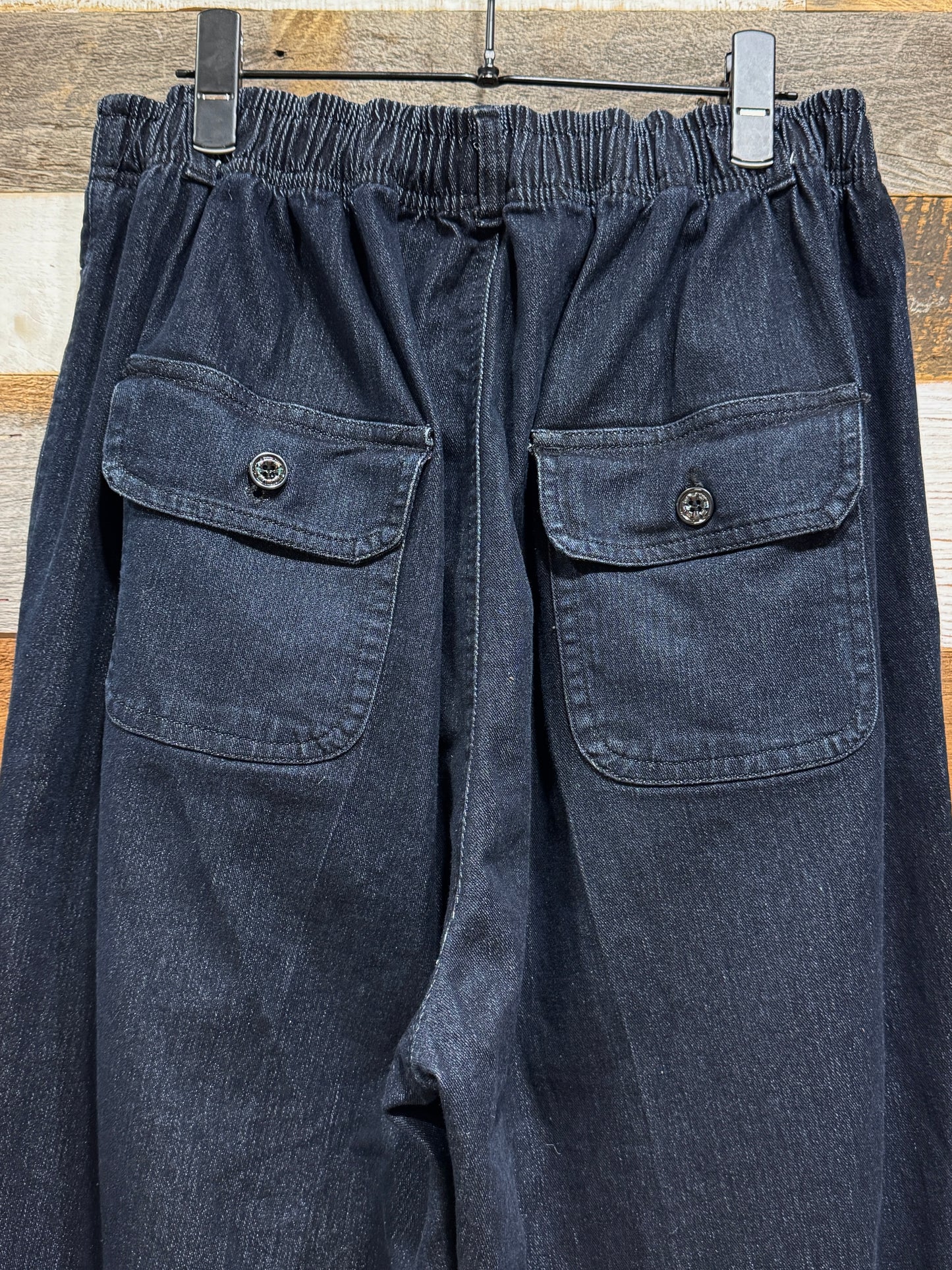 Design Loose Denim EZ Pants