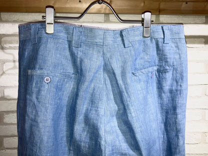 Old Super Wide Nice Color Linen Slacks